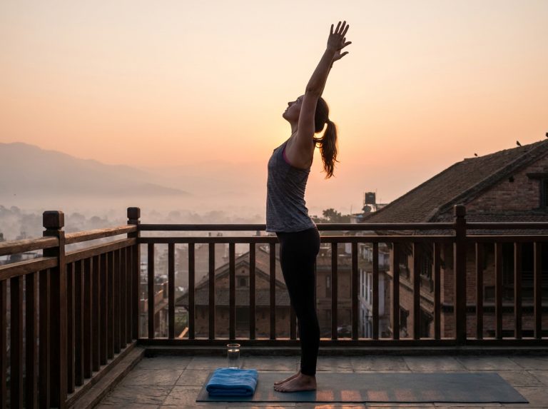 Morning yoga: a 15-minute daily routine